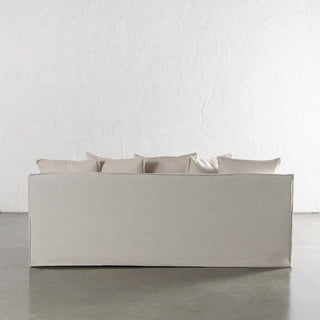 SEVILLA 3 SEATER SLIP COVER SOFA  |  LIMEWASH BONE