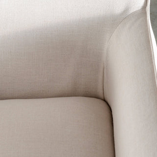 SEVILLA 3 SEATER SLIP COVER SOFA  |  LIMEWASH BONE