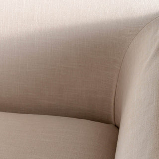SEVILLA 3 SEATER SLIP COVER SOFA  |  LINEN OATMEAL MIST