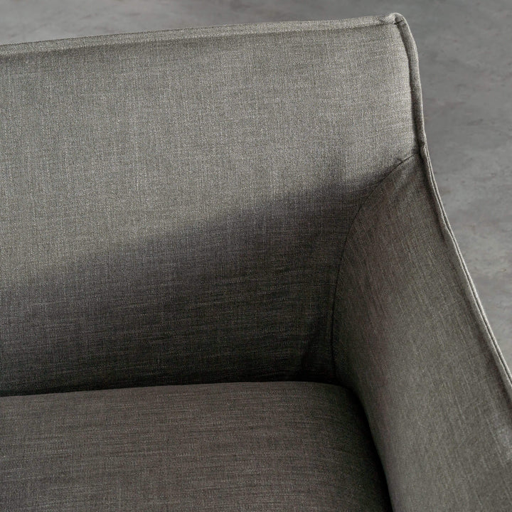 SEVILLA SLIP COVER ARMCHAIR  |  OAKMOSS GREEN