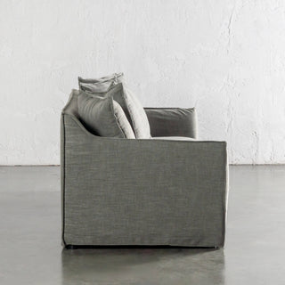 SEVILLA 3 SEATER SLIP COVER SOFA  |  OAKMOSS GREEN