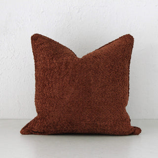 Sevilla Boucle Cushion - Carmen Rust - 50x50