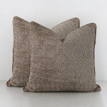 SEVILLA CUSHION BUNDLE X2  |  50 X 50  |  SAHARA DUNE BOUCLE