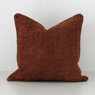 Sevilla Boucle Cushion - Carmen Rust - 60x60