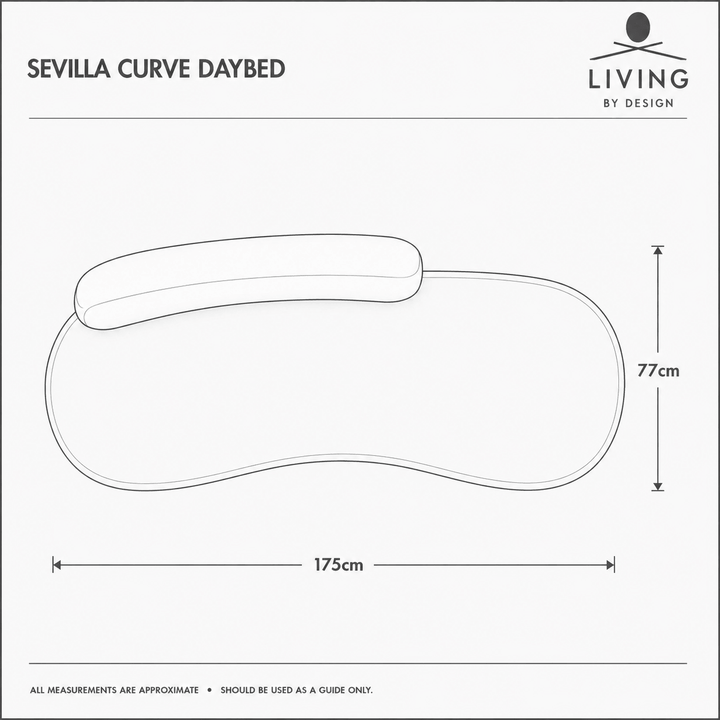 SEVILLA CURVE DAYBED - AERIAL 