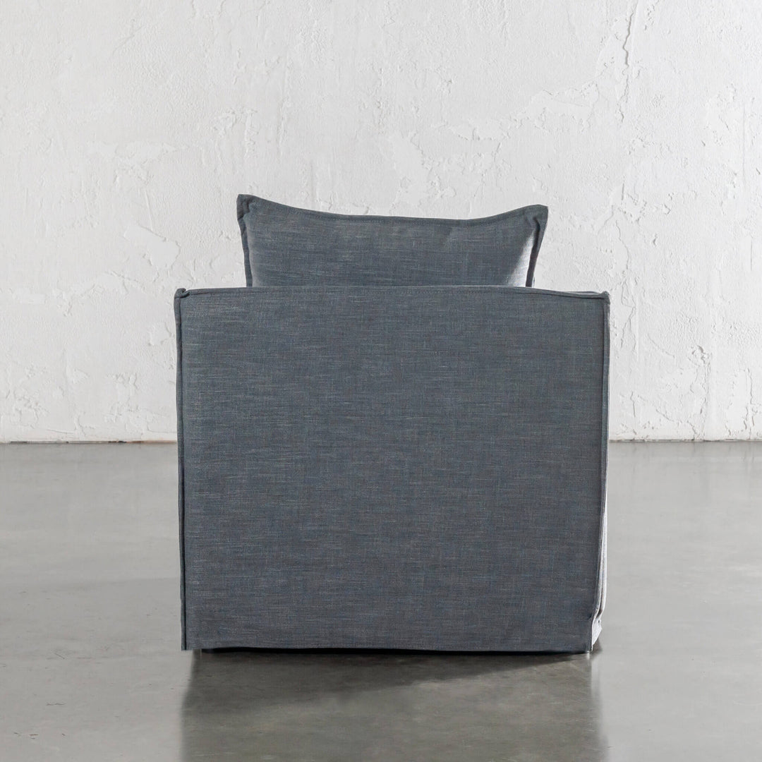 SEVILLA SLIP COVER ARMCHAIR  |  INDIGO HAZE