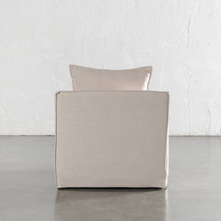 SEVILLA SLIP COVER ARMCHAIR  |  LINEN OATMEAL MIST