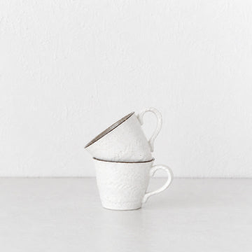 SHIROKARATSU CERAMIC MUG  |  NATURAL GLAZE  |  200ML