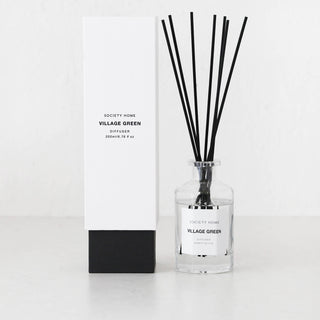 SOCIETY HOME  |  SCENTED DIFFUSER   |  200ML  |  VILLAGE GREEN