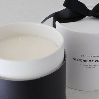 SOCIETY HOME  |  SCENTED SOY CANDLE  |  1.6KG  |  VISIONS OF VENICE