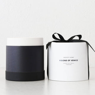 SOCIETY HOME  |  SCENTED SOY CANDLE  |  1.6KG  |  VISIONS OF VENICE