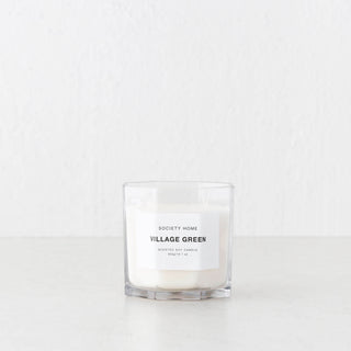 SOCIETY HOME  |  SCENTED SOY CANDLE  |  400G   |  VILLAGE GREEN