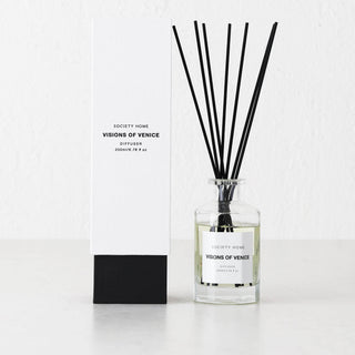 SOCIETY HOME  |  SCENTED DIFFUSER  |  200ML   |  VISIONS OF VENICE