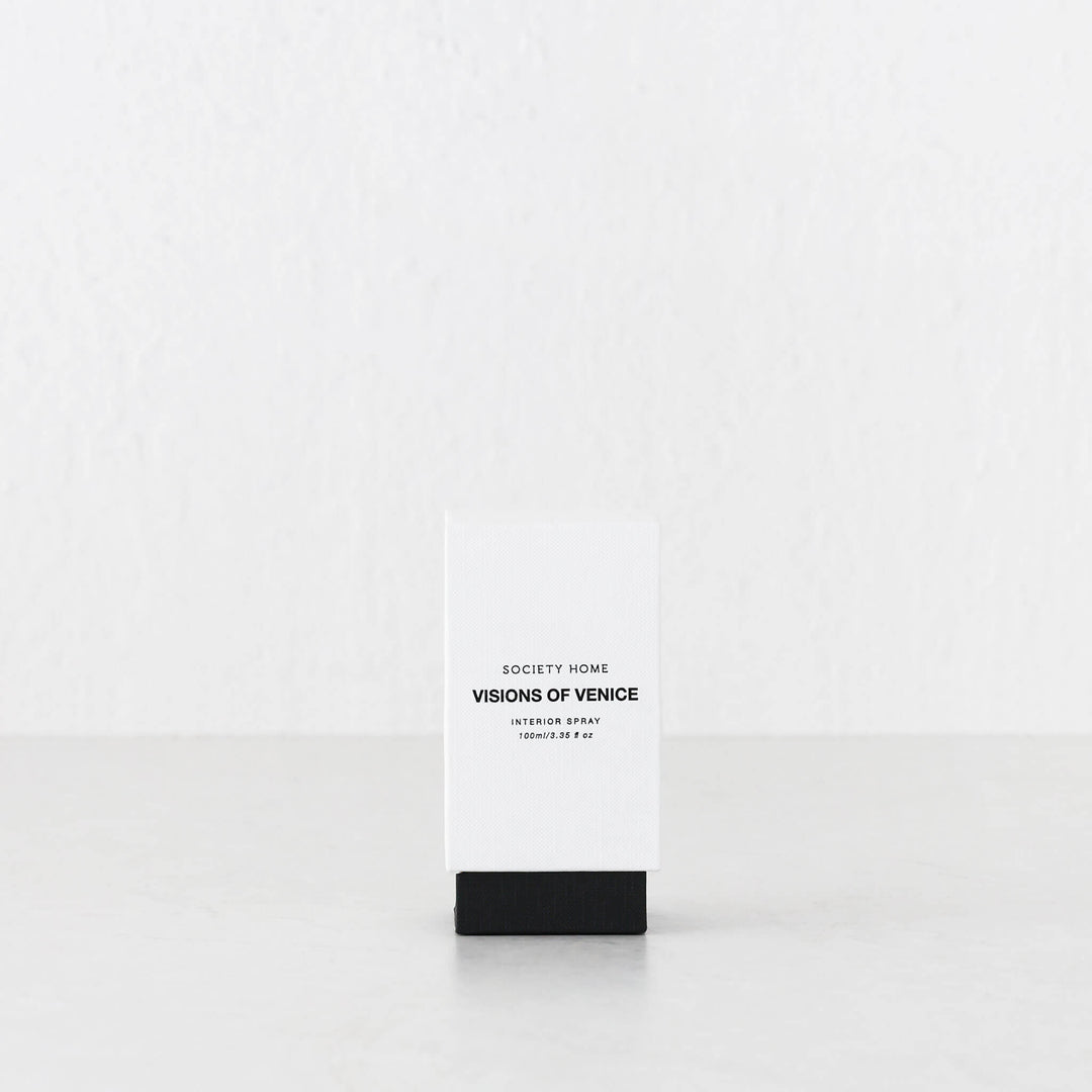 SOCIETY HOME  |  INTERIOR SPRAY  |  100ML   |  VISIONS OF VENICE