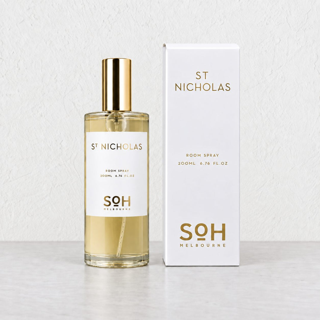 SOH MELBOURNE  |  ROOM SPRAY 200ML  |  ST NICHOLAS