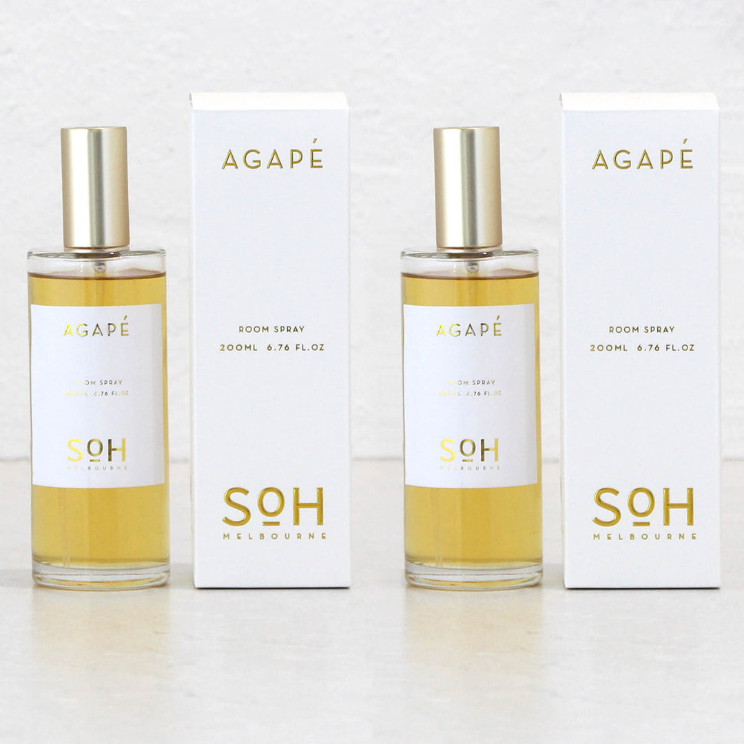 SOH MELBOURNE | ROOM SPRAY 200ML BUNDLE x2 | AGAPE