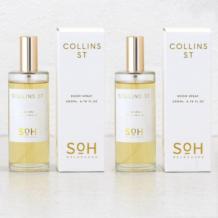 SOH MELBOURNE | ROOM SPRAY 200ML BUNDLE X2 | COLLINS ST