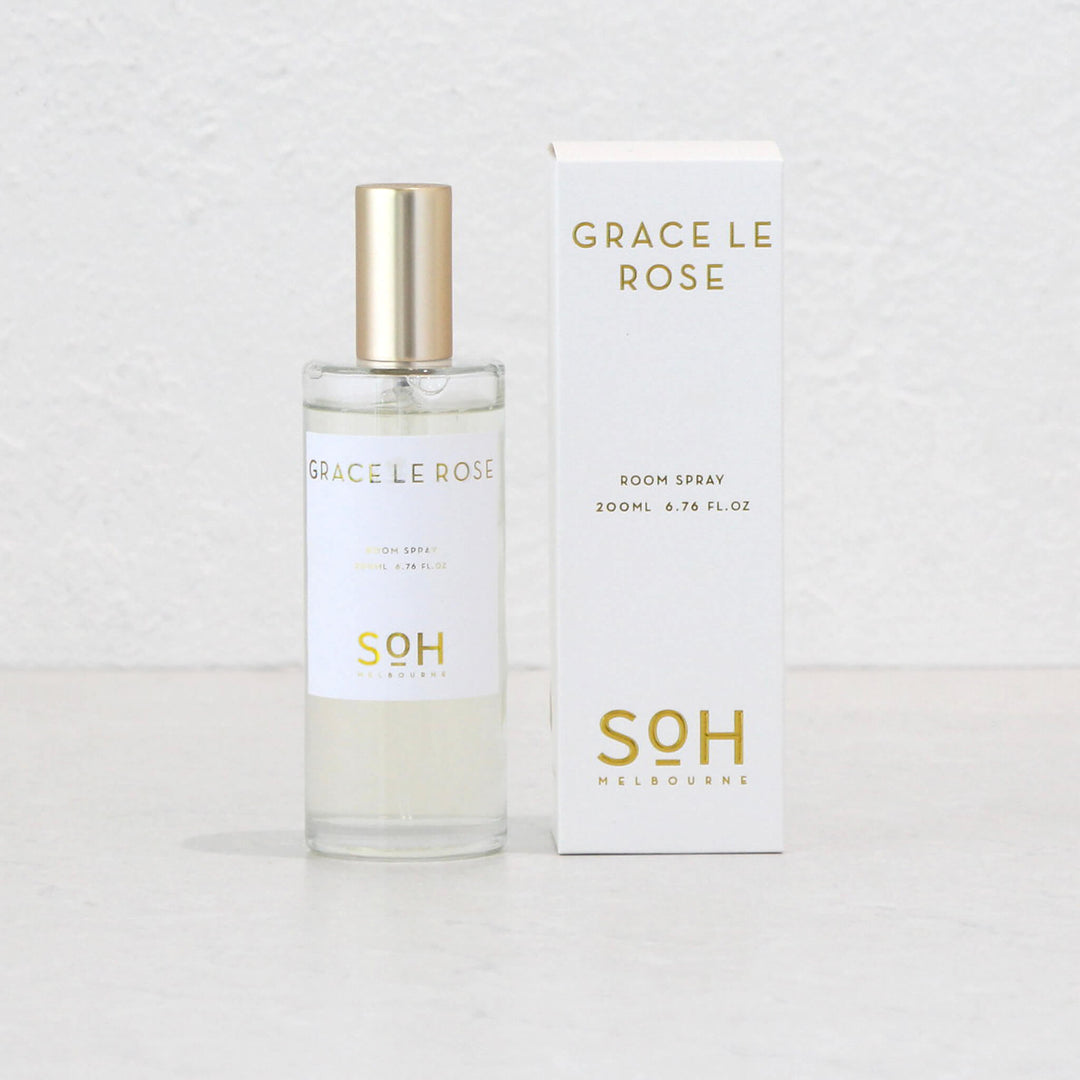 SOH MELBOURNE | ROOM SPRAY 200ML | GRACE LE ROSE