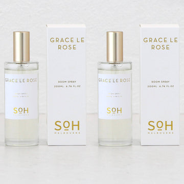 SOH MELBOURNE | ROOM SPRAY 200ML BUNDLE X2 | GRACE LE ROSE