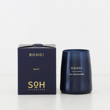 SOH MELBOURNE  |  SOY WAX CANDLE  |   BONDI NAVY