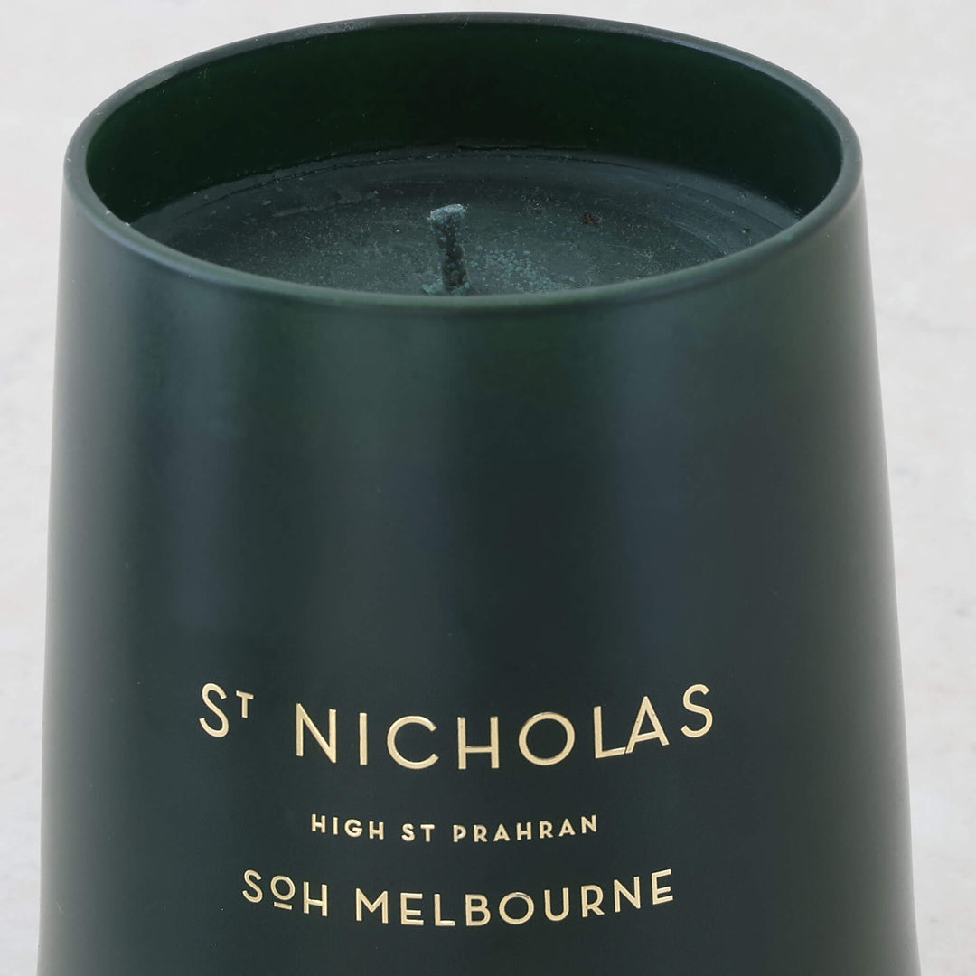 SOH MELBOURNE  |  SOY WAX CANDLE  |  ST NICHOLAS CLOSE UP