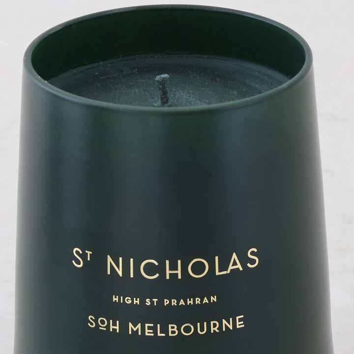 SOH MELBOURNE  |  SOY WAX CANDLE  |  ST NICHOLAS CLOSE UP