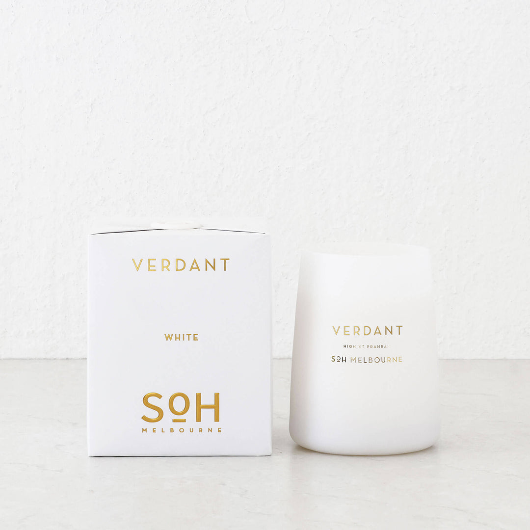 SOH MELBOURNE  |  SOY WAX CANDLE  |  VERDANT WHITE
