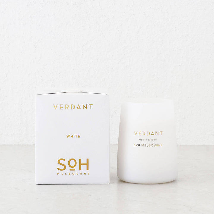 SOH MELBOURNE  |  SOY WAX CANDLE  |  VERDANT WHITE