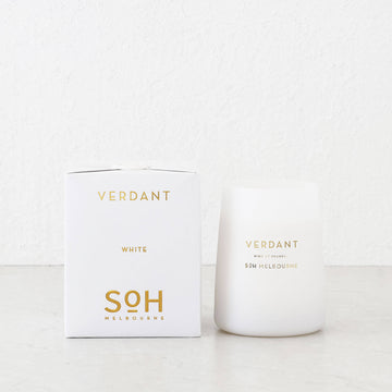 SOH MELBOURNE  |  SOY WAX CANDLE  |  VERDANT WHITE
