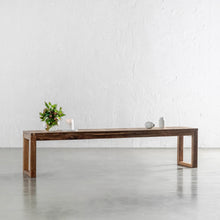 SORENSEN TEAK SLATTED BENCH  |  200CM