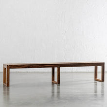 SORENSEN TEAK SLATTED BENCH  |  240CM