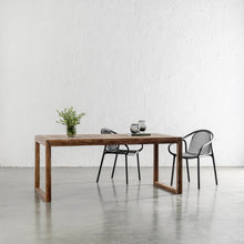 SORENSEN TEAK SLATTED DINING TABLE  |  180CM