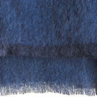ST ALBANS ALPACA BLANKET THROW  |  ATLANTIC NAVY BLUE
