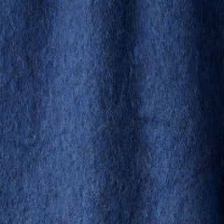 ST ALBANS ALPACA BLANKET THROW  |  ATLANTIC NAVY BLUE