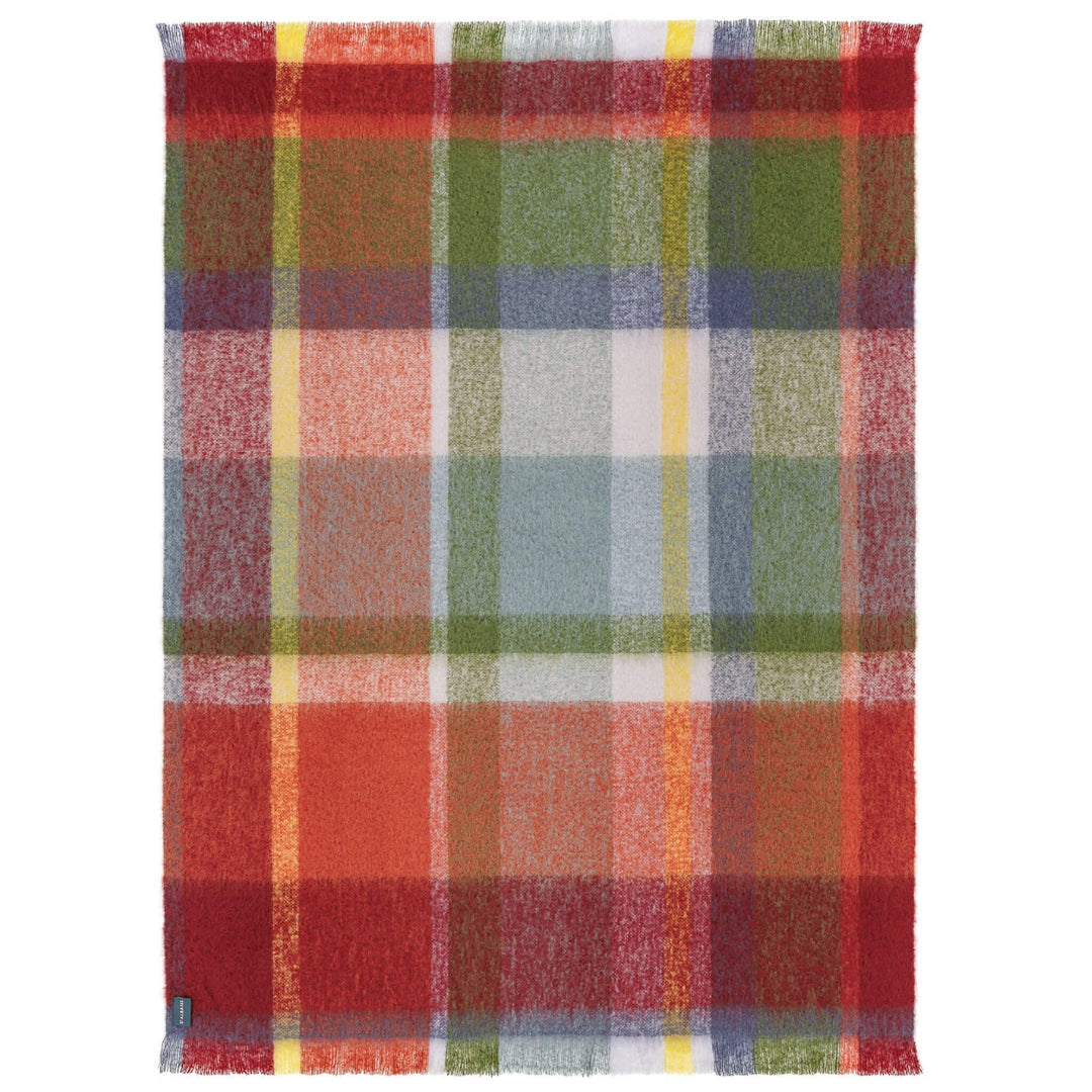 ST ALBANS MOHAIR THROW RUG  |  APPLEWOOD