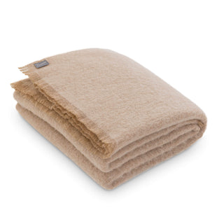 ST ALBANS ALPACA BLANKET THROW  |  WALNUT