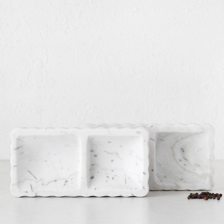 STRIE TRAY BUNDLE X2 | WHITE MARBLE