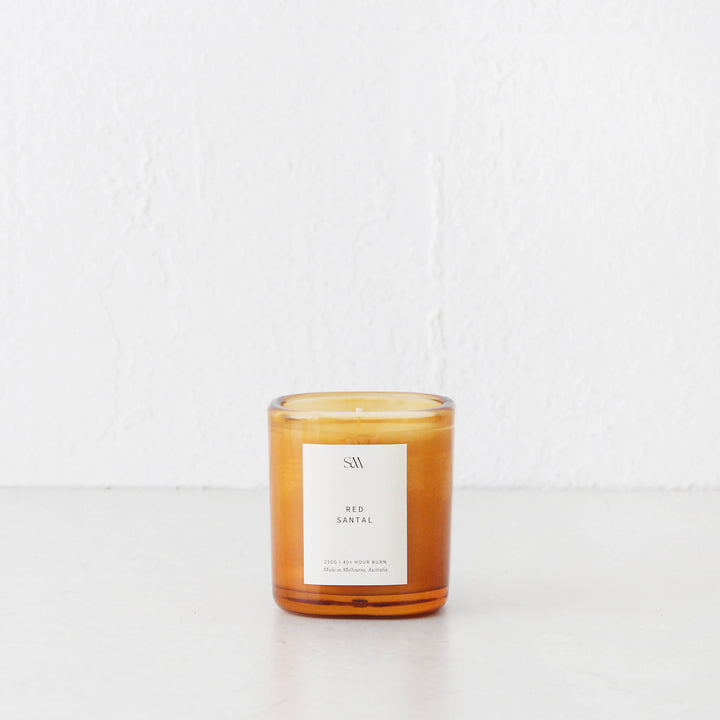 STUDIO MCKENNA  |  SIGNATURE SCENTED 250G CANDLE  |  RED SANTAL