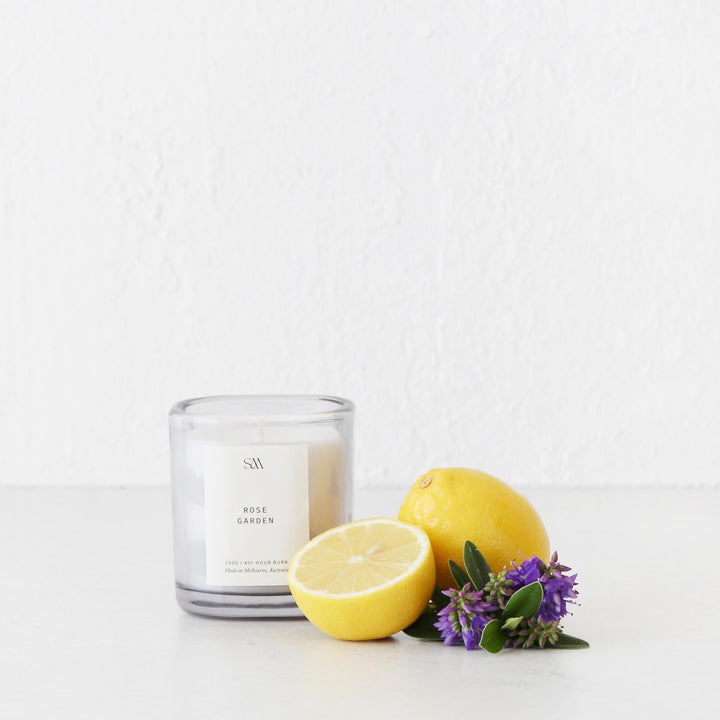 STUDIO MCKENNA  |  SIGNATURE SCENTED 250G CANDLE  |  ROSE GARDEN