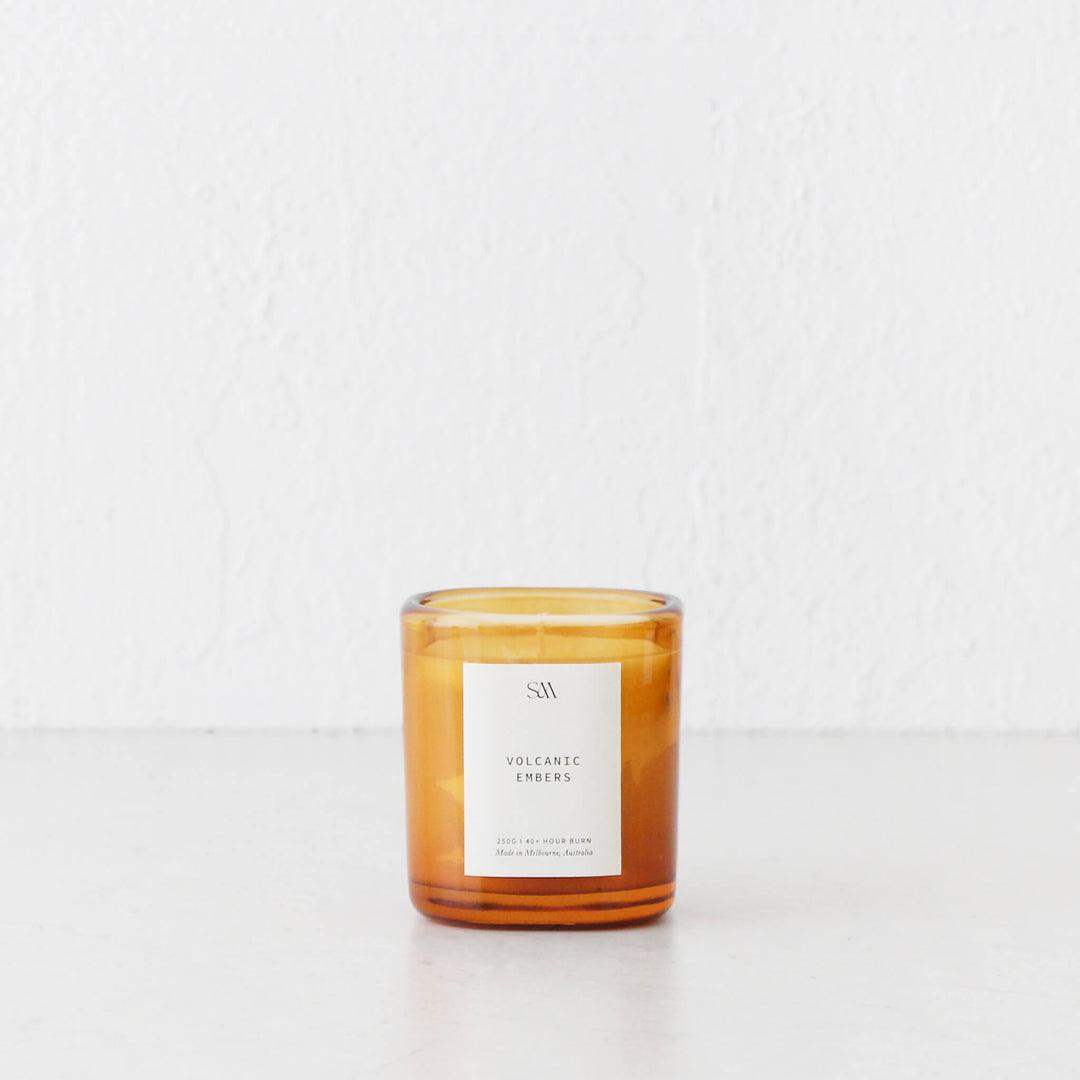 STUDIO MCKENNA  |  SIGNATURE SCENTED 250G CANDLE  |  VOLCANIC EMBERS