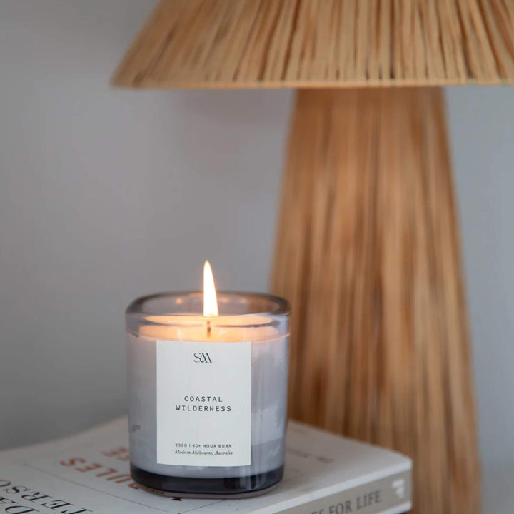 STUDIO MCKENNA  |  SIGNATURE SET OF 3 CANDLES  |   NOIR + COASTAL WILDERNESS + OPULENT EMBERS