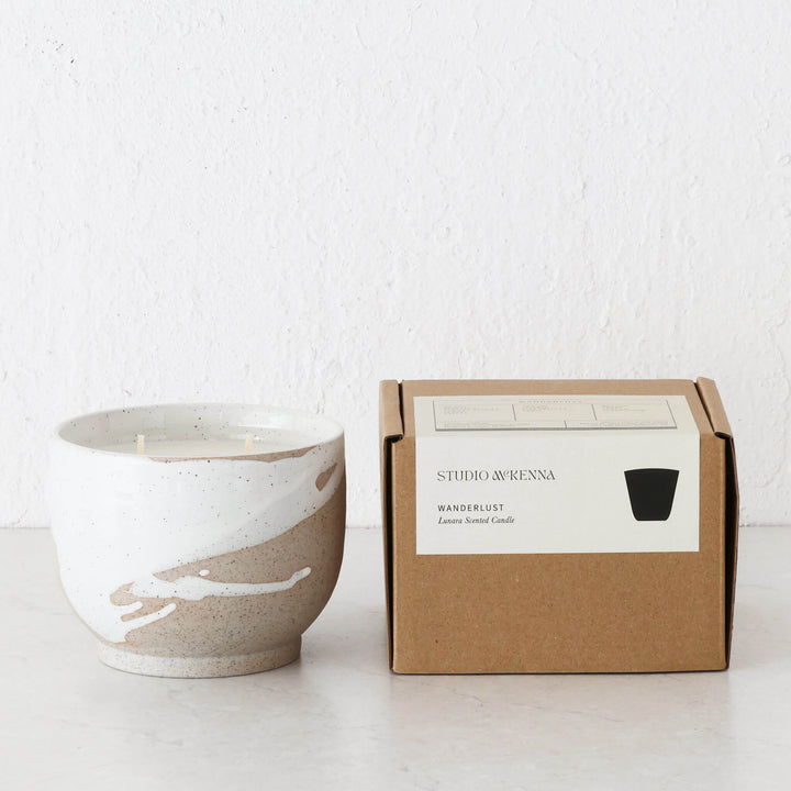STUDIO MCKENNA  |  LUNARA SCENTED 600G CANDLE  |  WANDERLUST
