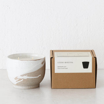 STUDIO MCKENNA  |  LUNARA SCENTED 600G CANDLE  |  WANDERLUST