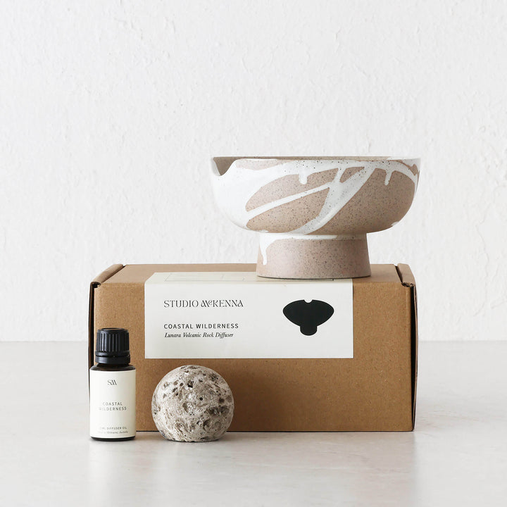 STUDIO MCKENNA  |  LUNARA SCENTED DIFFUSER SET  |  COASTAL WILDERNESS