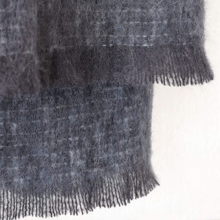 ST ALBANS ALPACA BLANKET THROW  |  PEPPER GREY