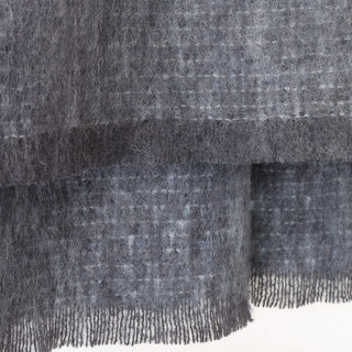 ST ALBANS ALPACA BLANKET THROW  |  PEPPER GREY