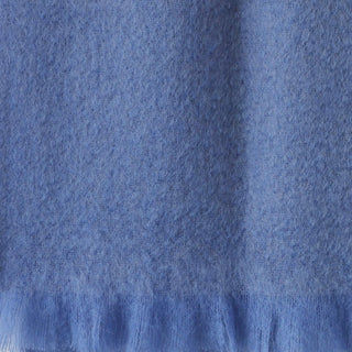 ST ALBANS MOHAIR THROW RUG  |  BONDI BLUE