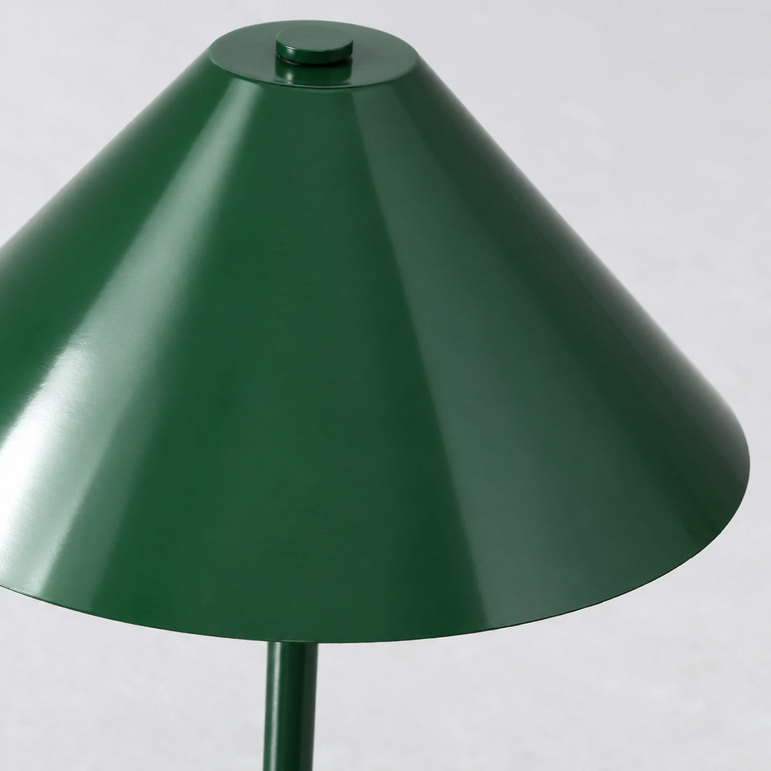 SAN CARLO LED RECHARGEABLE INDOOR/OUTDOOR LAMP  |  21CM  |  GREEN