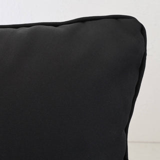 SAN ANDREAS OUTDOOR SCATTER CUSHION BUNDLE X2  |  50X60  |  BLACK NOIR