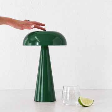 SANTA ANTONIO DOME LED RECHARGEABLE LAMP  |  35CM  |  GREEN